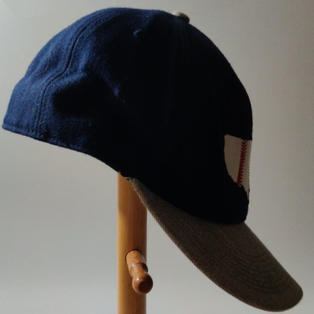 AMERICANISM BASEBALL American Favorite pastime 7 1/2 Sized Hat Red/White/Blue - Picture 5 of 8